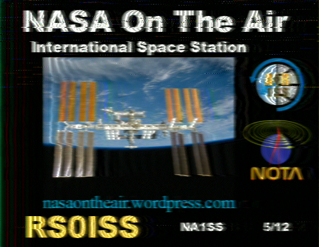 ISS SSTV Image 01